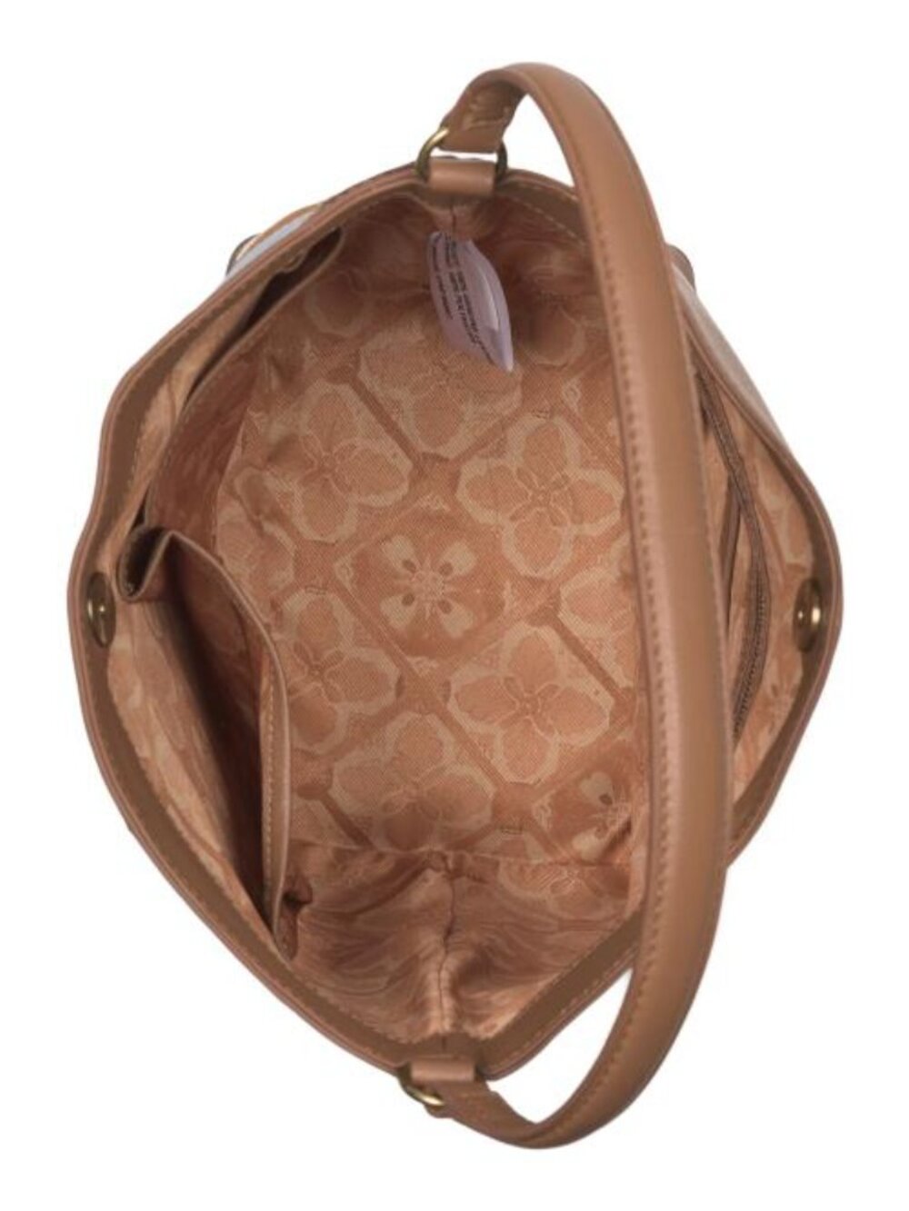 LUCKY BRAND Leather Alli Patchwork Bucket Bag - Picture 2 of 5